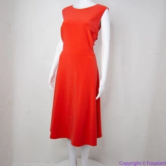 Lauren‎ Ralph Lauren Poppy Fit And Flare Dres sleeveless , 16W - Picture 14 of 16